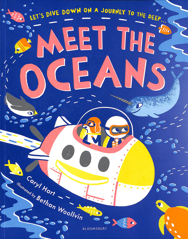Паперова книга «Meet the Oceans», автор Керіл Харт - фото №1