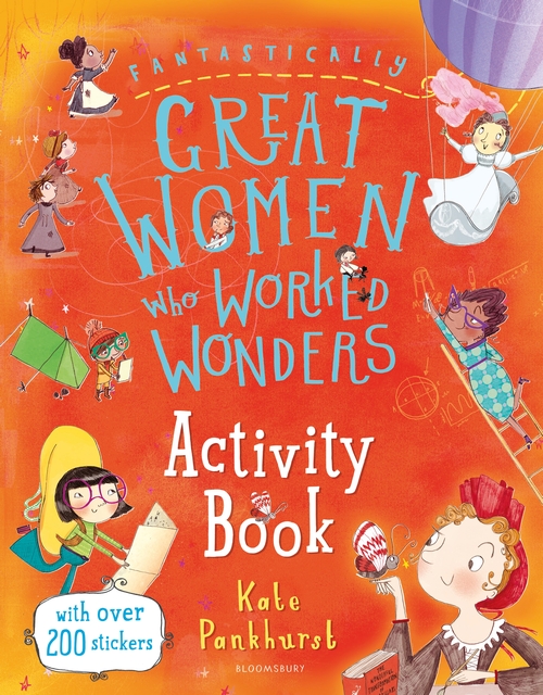 Бумажная книга «Fantastically Great Women Who Worked Wonders Activity Book», автор Кейт Панкхёрст - фото №1