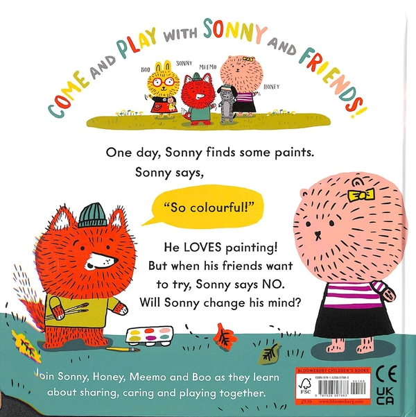 Паперова книга «Sonny Says, NO!», автор Керіл Харт - фото №1