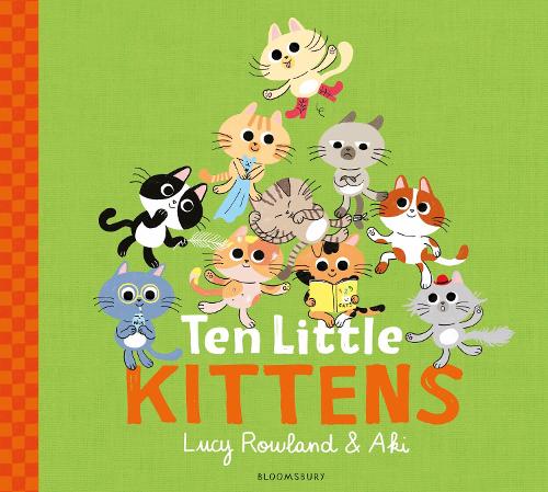 Бумажная книга «Ten Little Kittens», автор Люси Роуленд - фото №1
