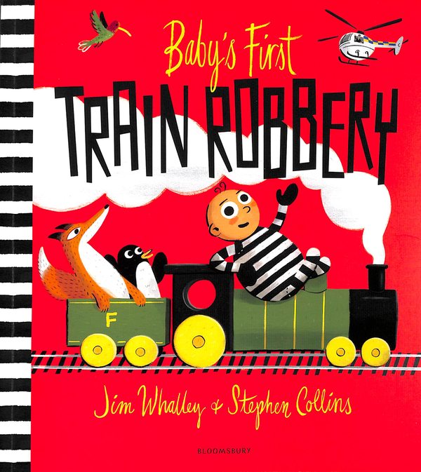 Паперова книга «Baby's First Train Robbery», автор Джим Уоллі - фото №1
