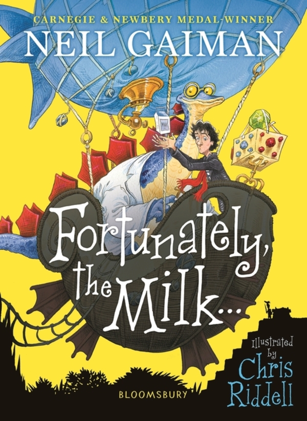 Бумажная книга «Fortunately, the Milk...», автор Нил Гейман - фото №1