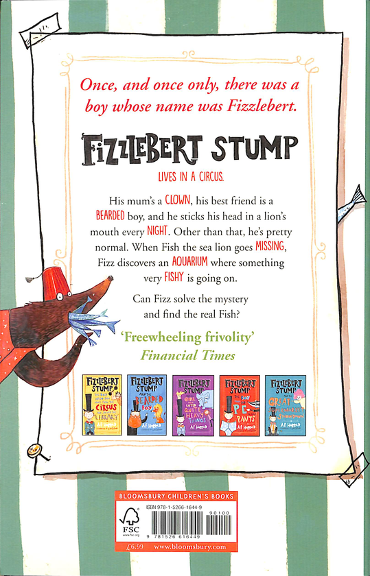 Бумажная книга «Fizzlebert Stump. The Boy Who Cried Fish», автор А. Ф. Херрольд - фото №1