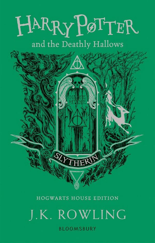 Бумажная книга «Harry Potter and the Deathly Hallows. Slytherin Edition», автор Джоан Роулинг - фото №1