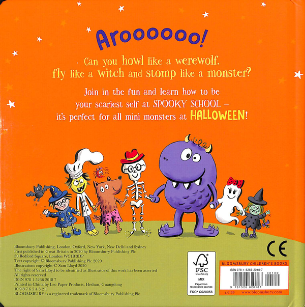 Бумажная книга «Spooky School», автор Сэм Ллойд - фото №1