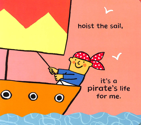 Бумажная книга «Go, Go, Pirate Boat», автор Катрина Чарман - фото №1