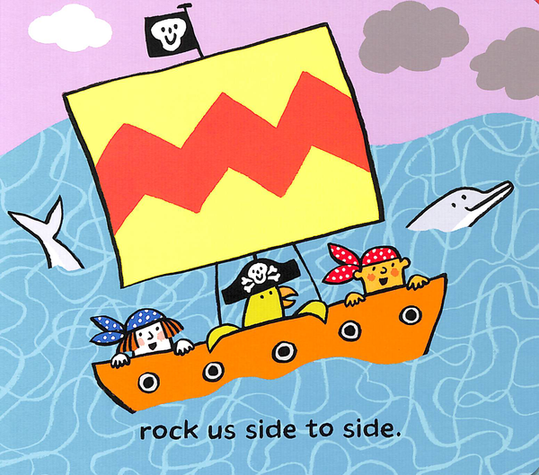 Бумажная книга «Go, Go, Pirate Boat», автор Катрина Чарман - фото №1