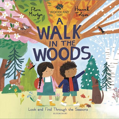 Бумажная книга «The Woodland Trust A Walk in the Woods: A Changing Seasons Story», автор Флора Мартин - фото №1