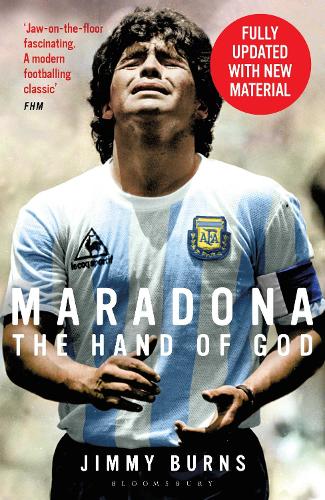 Паперова книга «Maradona: The Hand of God», автор Джиммі Бернс - фото №1