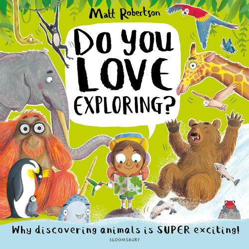 Паперова книга «Do You Love Exploring?», автор Метт Робертсон - фото №1