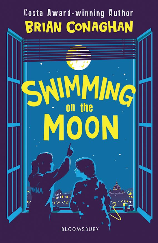 Бумажная книга «Swimming on the Moon», автор Брайан Конаган - фото №1