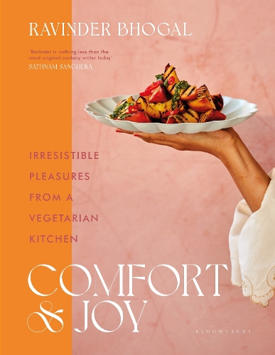 Паперова книга «Comfort and Joy: Irresistible Pleasures from a Vegetarian Kitchen», автор Равіндер Бхогал - фото №1