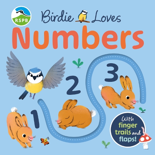 Бумажная книга «RSPB Birdie Loves Numbers: With finger trails and lift-the-flap surprises!» - фото №1