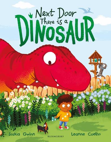 Бумажная книга «Next Door There is a Dinosaur: A funny picture book for 3+ with hidden dinosaurs on every page», автор Саския Гвинн - фото №1