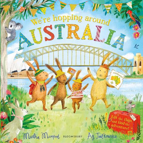 Бумажная книга «We're Hopping Around Australia: A Lift-the-Flap Adventure», автор Марта Мамфорд - фото №1