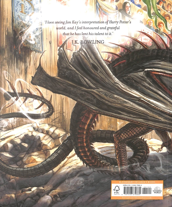 Бумажная книга «Harry Potter and the Goblet of Fire. Illustrated Edition», автор Джоан Роулинг - фото №1