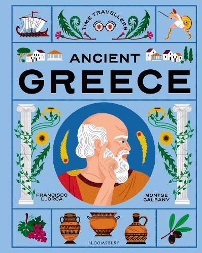 Паперова книга «Time Travellers: Ancient Greece», автор Франсіско Ллорка - фото №1