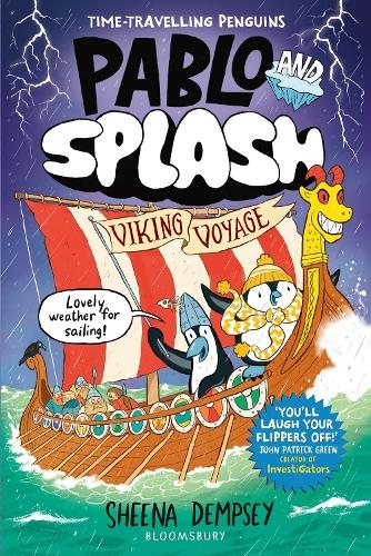 Бумажная книга «Pablo and Splash: Viking Voyage: The hilarious NEW kids' graphic novel in the series about time-travelling penguins», автор Шина Демпси - фото №1