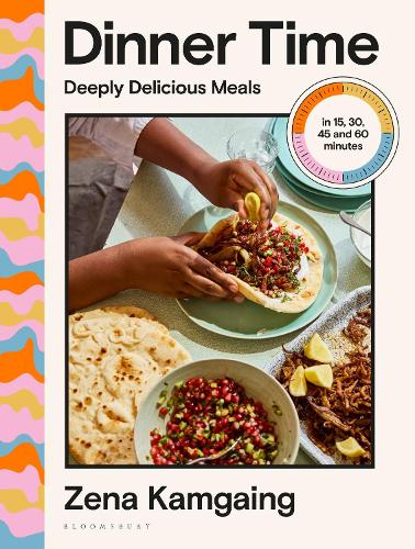 Паперова книга «Dinner Time: Deeply Delicious Meals in 15, 30, 45 and 60 minutes», автор Зена Камгаїнг - фото №1