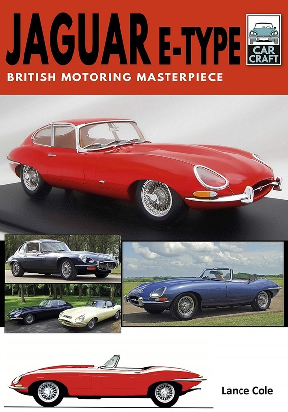Паперова книга «Jaguar E-Type», автор Ланс Коул - фото №1