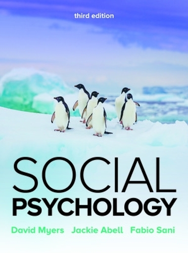 Паперова книга «Social Psychology 3e», авторів Девід Майерс, Фабіо Сані - фото №1