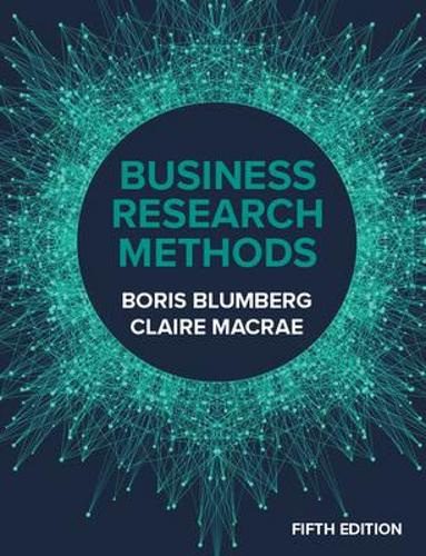 Паперова книга «Business Research Methods 5e», автор Борис Блюмберг - фото №1