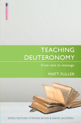 Паперова книга «Teaching Deuteronomy: From Text to Message», автор Метью Фуллер - фото №1