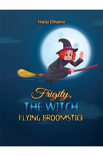 Паперова книга «Frigity, the Witch: Flying Broomstick», автор Харп Дамі - фото №1