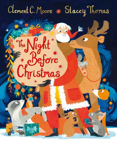 Бумажная книга «The Night Before Christmas, illustrated by Stacey Thomas», автор Клемент К. Мур - фото №1