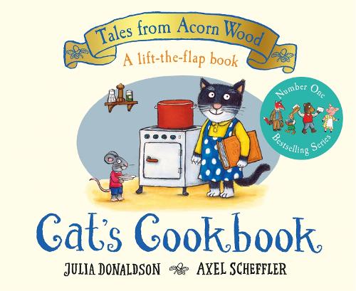 [object Object] «Cat's Cookbook: A Lift-the-flap Story», автор Джулия Дональдсон - фото №1