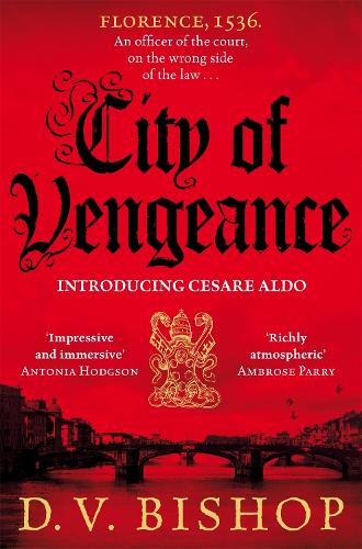 Paper book «City of Vengeance: From the Winner of The Crime Writers' Association Historical Dagger Award», author D. V. Bishop - фото №1