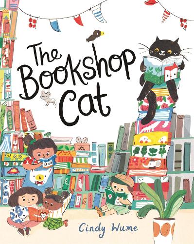 Паперова книга «The Bookshop Cat», автор Сінді Вум - фото №1