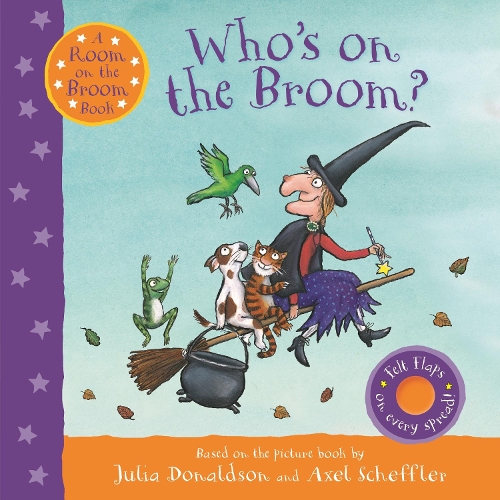 Паперова книга «Who's on the Broom?: A Room on the Broom Book», автор Джулія Дональдсон - фото №1