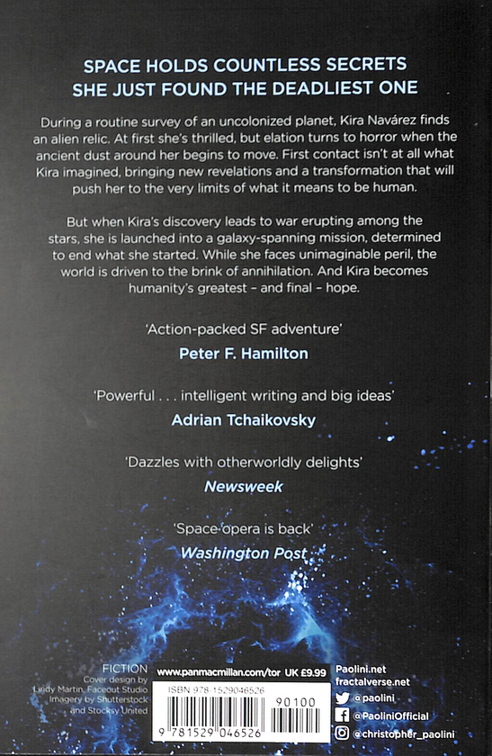 Бумажная книга «To Sleep in a Sea of Stars», автор Кристофер Паолини - фото №1