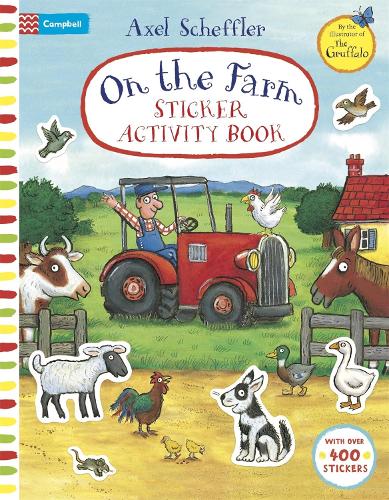 Бумажная книга «On The Farm Sticker Activity Book», автор Campbell Books - фото №1