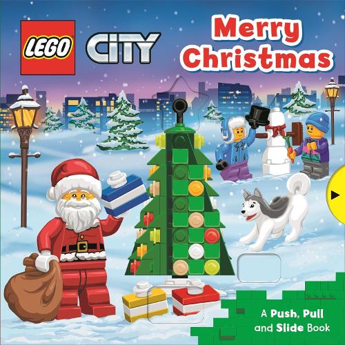 [object Object] «LEGO® City. Merry Christmas: A Push, Pull and Slide Book», автор Macmillan Children's Books - фото №1