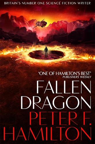 Паперова книга «Fallen Dragon», автор Пітер Ф. Гамільтон - фото №1