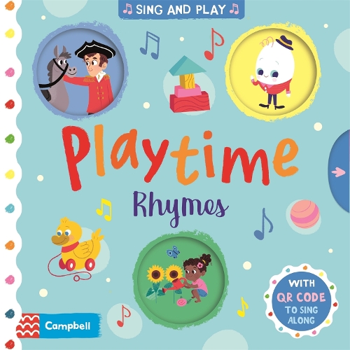 Паперова книга «Playtime Rhymes», автор Campbell Books - фото №1
