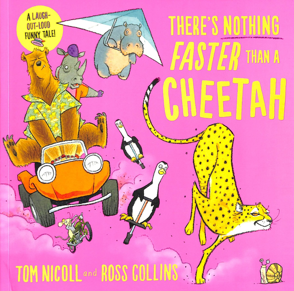 Паперова книга «There's Nothing Faster Than a Cheetah», автор Том Ніколл - фото №1