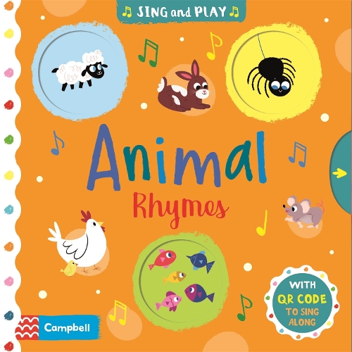 Паперова книга «Animal Rhymes», автор Campbell Books - фото №1
