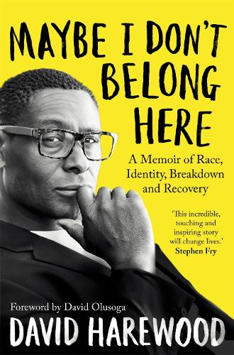 Паперова книга «Maybe I Don't Belong Here: A Memoir of Race, Identity, Breakdown and Recovery», автор Девід Хейрвуд - фото №1