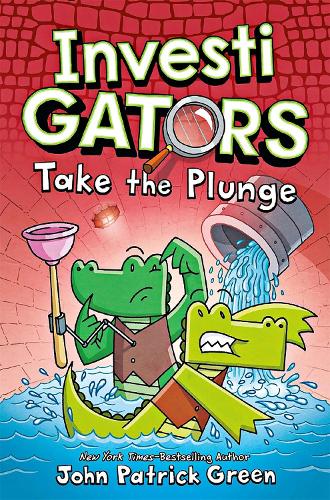 Бумажная книга «Investigators: Take the Plunge: A Laugh-Out-Loud Comic Book Adventure!», автор Джон Патрик Грин - фото №1