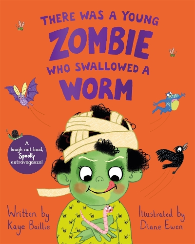 Бумажная книга «There Was a Young Zombie Who Swallowed a Worm: Hilarious for Halloween!», автор Кей Бейли - фото №1