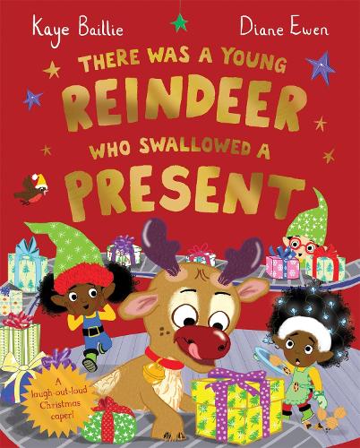 Бумажная книга «There Was a Young Reindeer Who Swallowed a Present», автор Кей Бейли - фото №1