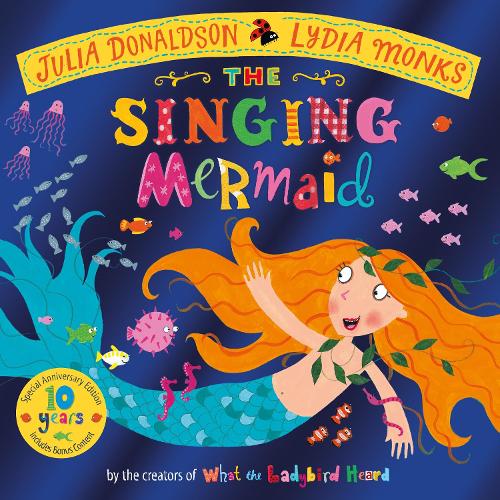 Бумажная книга «The Singing Mermaid 10th Anniversary Edition», автор Джулия Дональдсон - фото №1