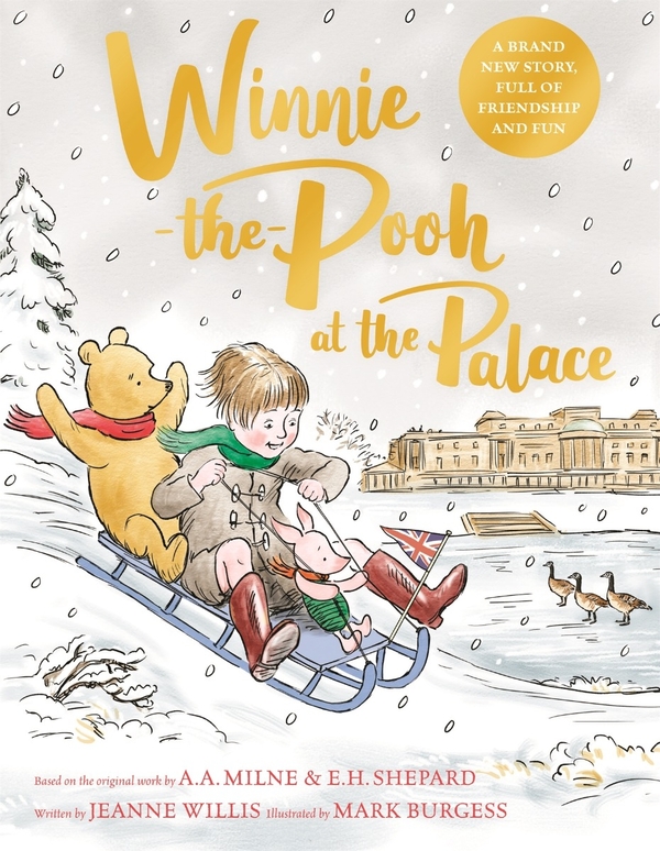 Бумажная книга «Winnie-the-Pooh at the Palace», автор Жанна Уиллис - фото №1