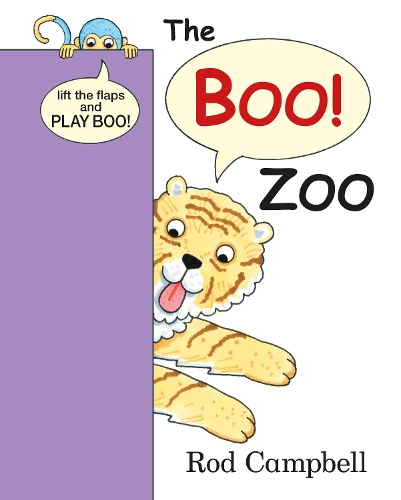 Бумажная книга «The Boo Zoo: A Peekaboo Lift the Flap Book», автор Род Кэмпбелл - фото №1