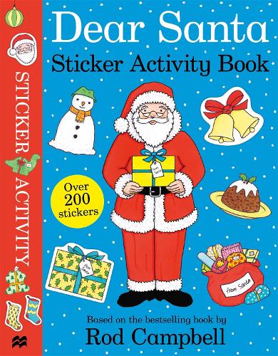 Паперова книга «Dear Santa Sticker Activity Book», автор Род Кемпбелл - фото №1