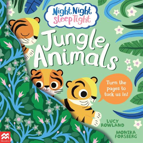 Паперова книга «Night Night Sleep Tight: Jungle Animals», автор Люсі Роуленд - фото №1