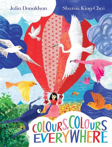 Бумажная книга «Colours, Colours Everywhere: A lift-the-flap adventure from an award-winning duo», автор Джулия Дональдсон - фото №1